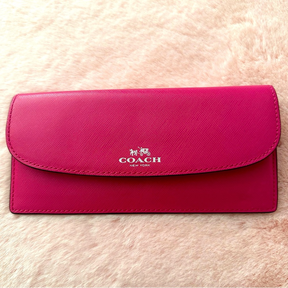 Coach Slim Pink Wallet